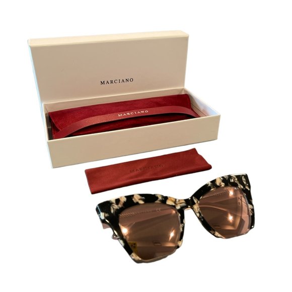 Marciano Women Sunglasses Cat Eye GM0785 Multicolor Print  Acetate 51-20-140 - Picture 2 of 10